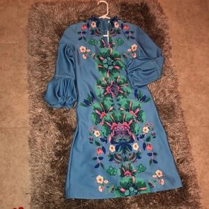 New York and company floral print dress.